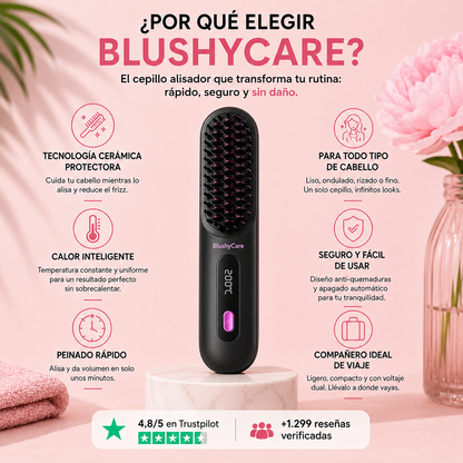 Cepillo Alisador Pro BLUSHYCARE™